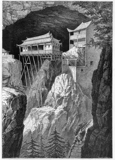Temple of Fang-Kwan-Yuan by E. Garnier